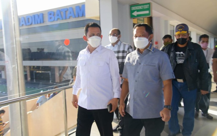 Mendagri RI  Muhammad Tito Karnavian kembali bertolak ke Jakarta