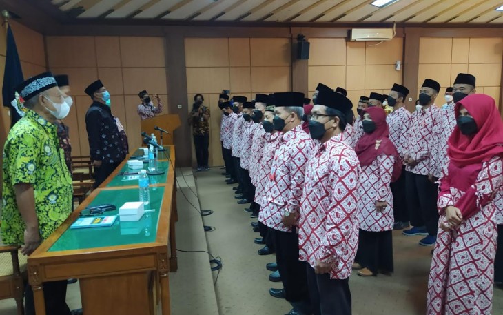 Pelantikan Ketua Umum BADKO TKA-TPA DIY Periode 2021-2025