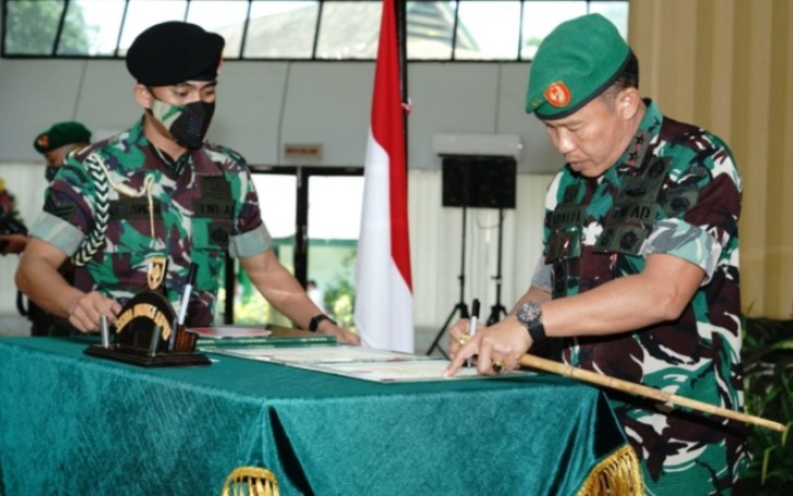 Serah Terima dan Penyerahan Tugas PJU Kodam XIV