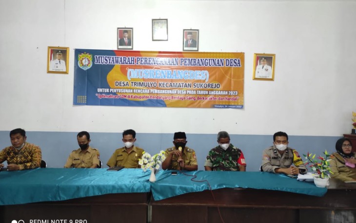 Musrenbangdes Trimulyo, TA 2023, Selasa (25/1/2022)