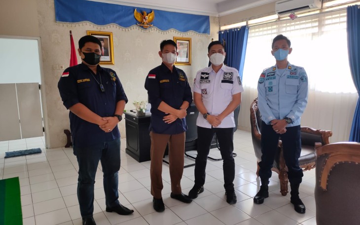 Kejaksaan Negeri Bengkulu bersilahturahmi bersama Kepala Rutan Bengkulu Farizal Antony, Jumat (28/1).