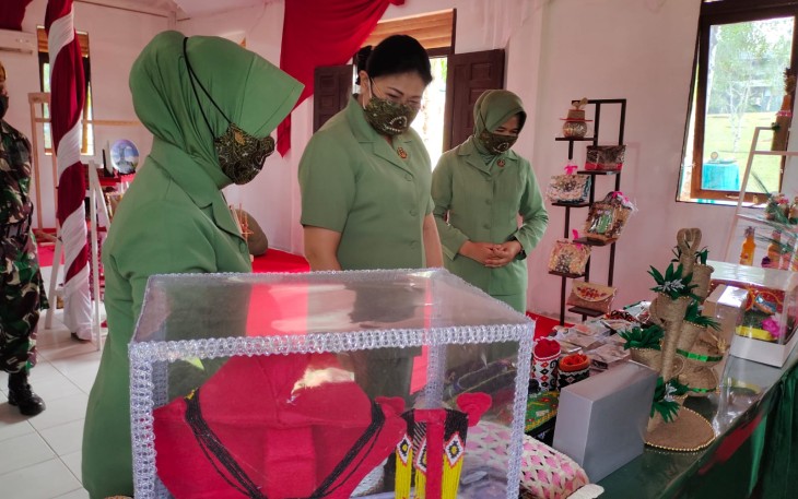 Tatap muka Ketua Persit KCK Daerah XII/Tpr 