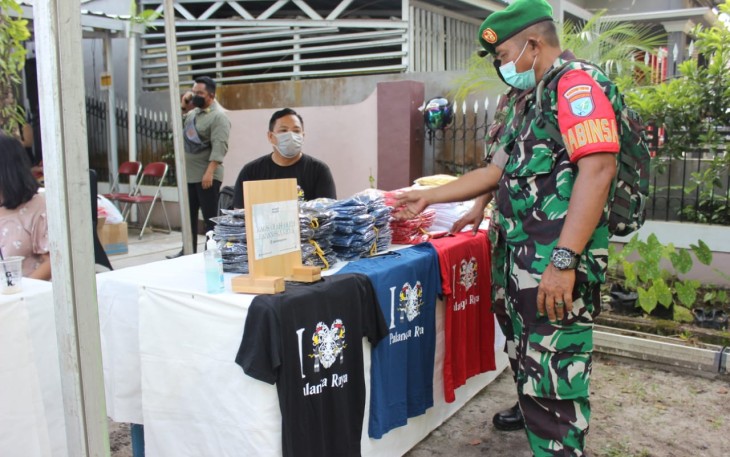Pameran UMKM di Huma Handep, Jl. Raden Saleh Induk Nomor 7 Kota Palangka Raya, Sabtu (29/1/2022)