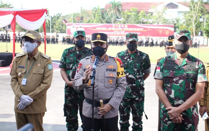 Apel gelar pasukan operasi Liong Kapuas