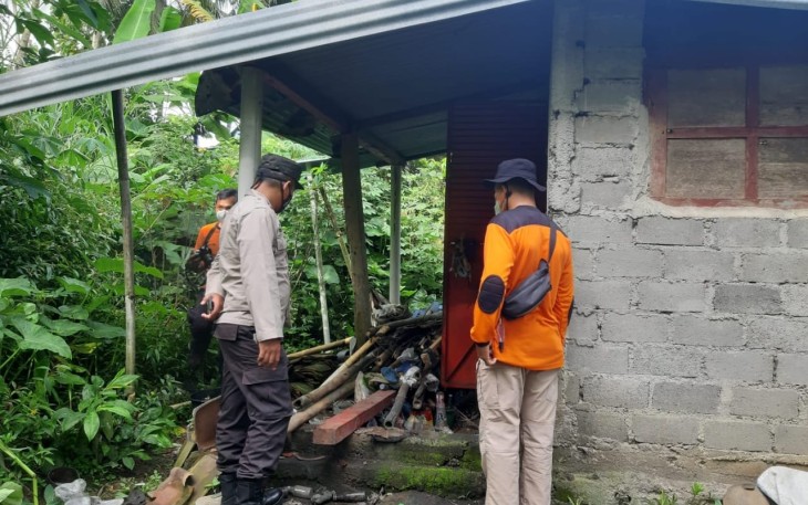 Rumah singgah tempat kediaman Sri Kariyati (55). (Foto : Istimewa)