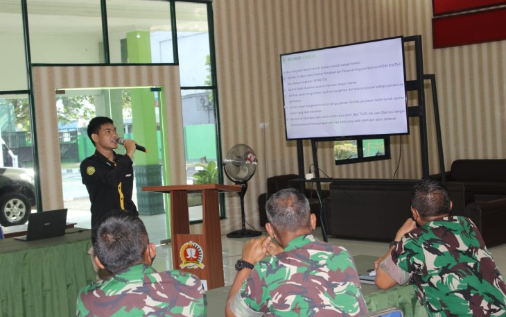 Kegiatan paparan Mahasiswa IT UPR, Jakkirahman