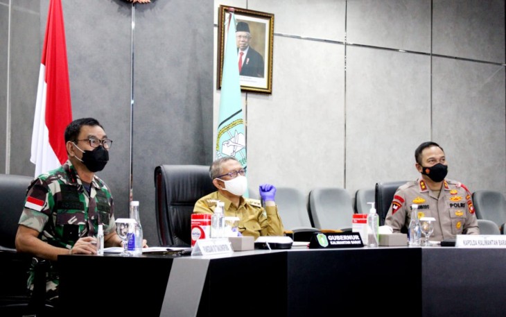 Pangdam XII/Tpr dan Forkopimda Ikuti Arahan Presiden
