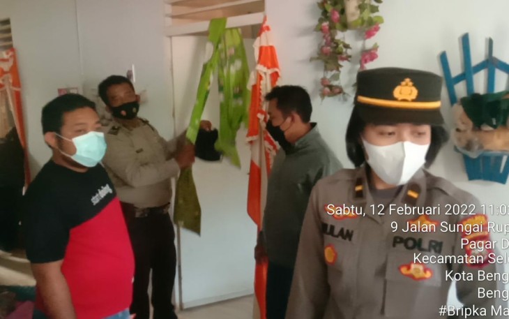 TKP remaja gantung diri di Kota Bengkulu