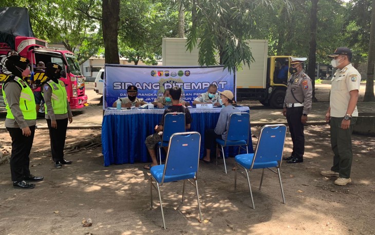 Pamor Keris dan operasi yustisi pengetatan Prokes di wilayah Kabupaten Tulungagung