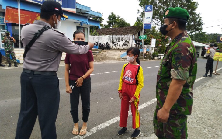 Operasi Yustisi di Jl. Raya Plantungan, Desa Tirtomulyo, Kendal