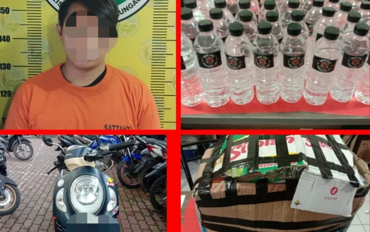 NY (18) asal Kota Blitar, beserta barang bukti