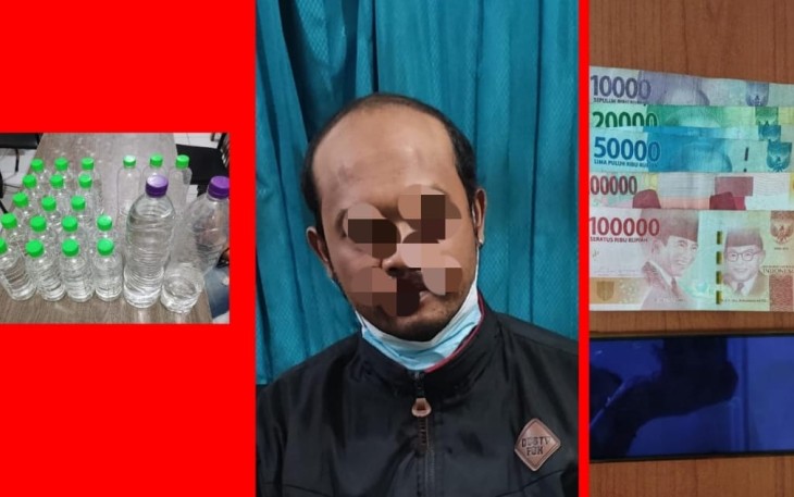 MA, penjual bakso sambi jual miras ditangkap Polisi