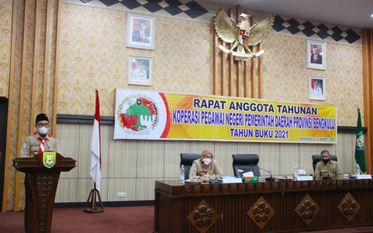 Rapat Anggota Tahunan KPN Pemprov Bengkulu Tahun Buku 2021