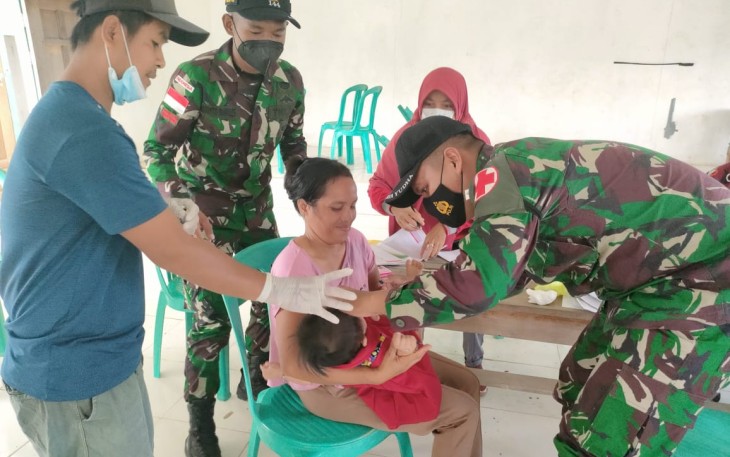 Posyandu Balita  Puskesmas dan Satgas di Perbatasan