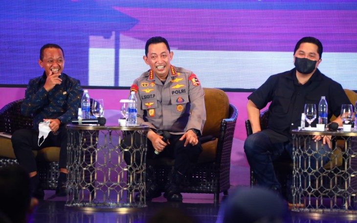 Kapolri Minta HIPMI Kawal Kebijakan Pertumbuhan Ekonomi