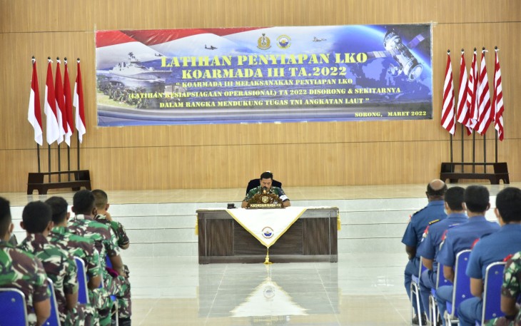 Koarmada III Latihan Kesiapsiagaan Operasional