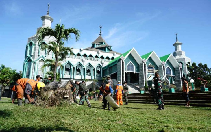 Kodam Hasanuddin Peduli Masjid Menyambut Bulan Suci Ramadhan, Ini Penjelasannya