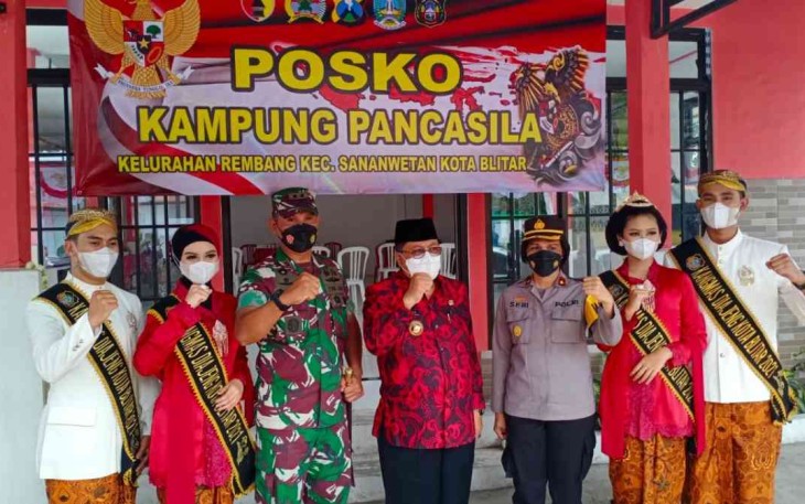 Dandim 0808/Blitar, Pancasila Bukan Sekedar Slogan Tetapi Harus Diimplementasikan Dalam Kehidupan Bermasyarakat