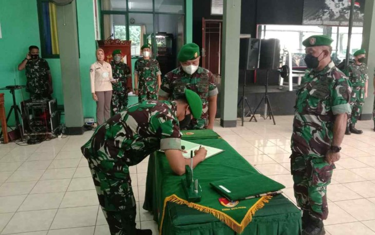 Pimpin Sertijab Tiga Perwira, Dandim Depok: Terus Jalin Kemitraan dengan Masyarakat