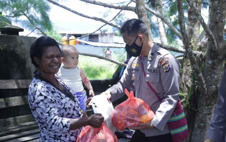 Program Koteka Sambangi Tokoh Agama, Satgas Baksos di Gereja Kingme