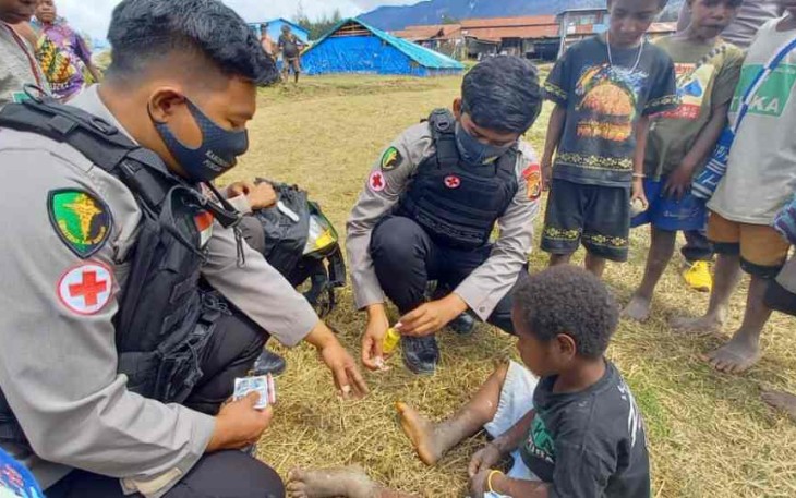 Kesehatan Masyarakat Distrik Ilaga, Target Program Keladi Sagu Satgas Binmas