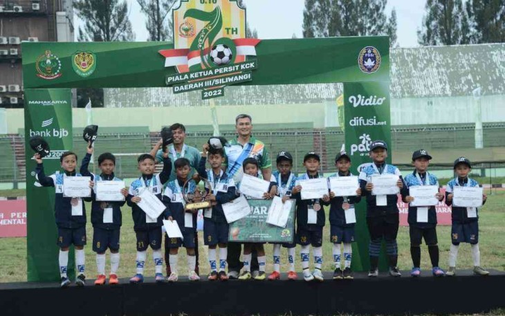 Team SSB 2 R Legend Bandung Raih Juara Pertama, Turnamen U-10 Ketua Persit KCK Daerah III/Siliwangi