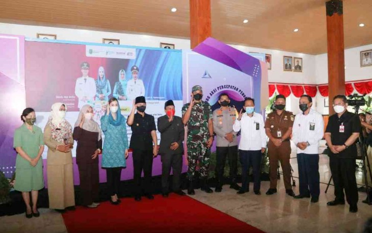 Tingkatkan Masalah Kesehatan, Dandim 0806/Trenggalek Hadiri Rembuk Stunting TA 2022