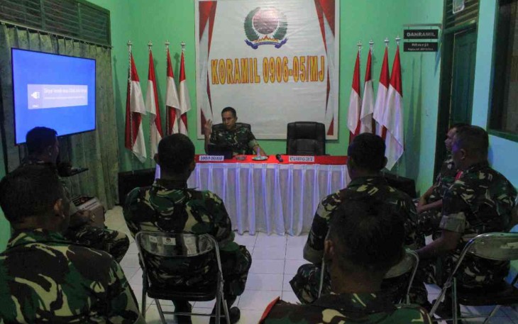 Dandim 0906/Kutai Kartanegara Harapkan Babinsa Menjadi Ujung Tombak Yang Tangguh