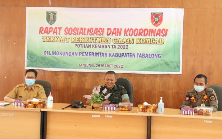 Sosialisasi Rekrutmen Komponen Cadangan 
