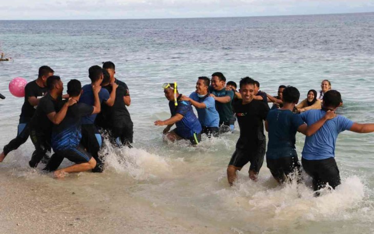 Sambut Bulan Suci Ramadhan, Lanud Manuhua Gelar Family Gathering