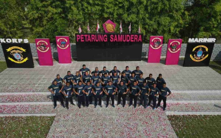 Monumen Plaza Petarung Samudera Yonmarhanlan V Diresmikan