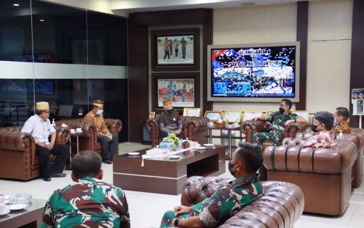 Pangdam XII/Tpr Audiensi Bersama BPW-KKSS Kalbar