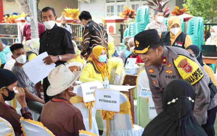 Jelang Memasuki Bulan Suci Ramadhan, Polisi Terus Dorong Masyarakat Segera Vaksinasi