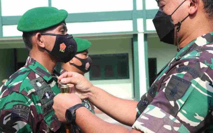 Kenaikan Pangkat Prajurit, Dandim Tulungagung: Jaga Baik Baik Amanah Ini