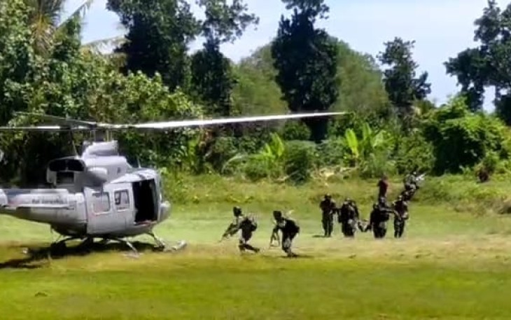 Siswa Diktaifib XLVIII Latihan SAR Tempur 