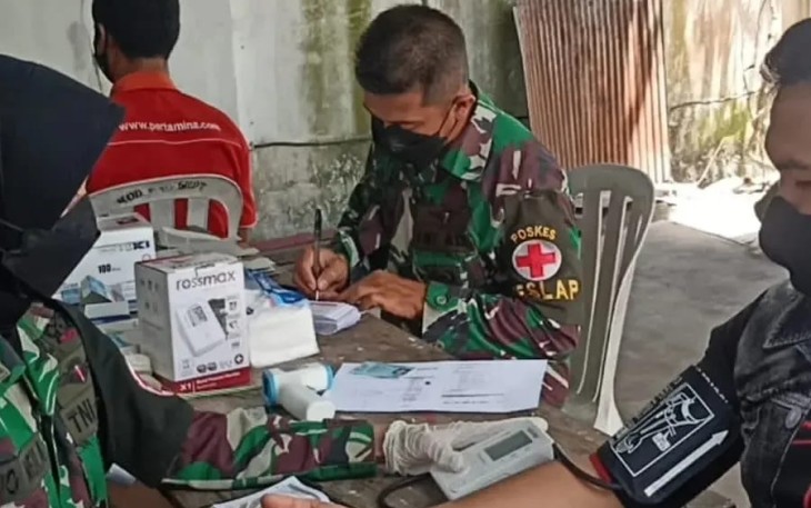Lindungi Warga, Kodim 1015/Sampit Gelar Vaksinasi Massal Covid-19