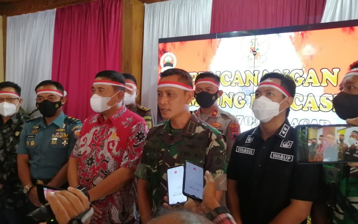 Danrem 071/Wijayakusuma Mencanangkan Kampung Pancasila