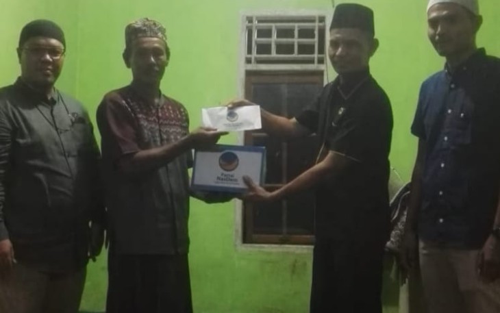 Safari Ramadhan DPD NasDem Pasaman di Masjid Al Munawaroh Guo Siayuang, Kecamatan Mapat Tunggul