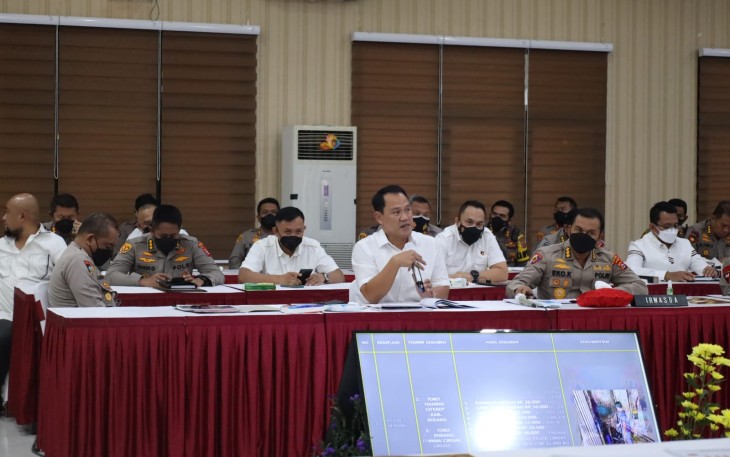 Polda Banten Terima Kunjungan Kerja Komisi III DPR RI