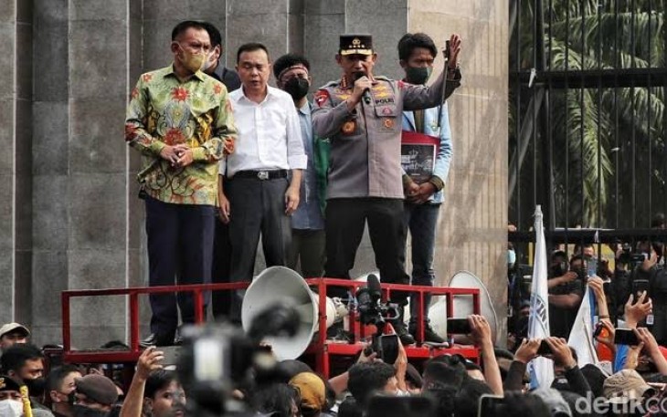 BEM SI Sebut Aksinya Damai dan Aspirasi Tersampaikan Dengan Baik