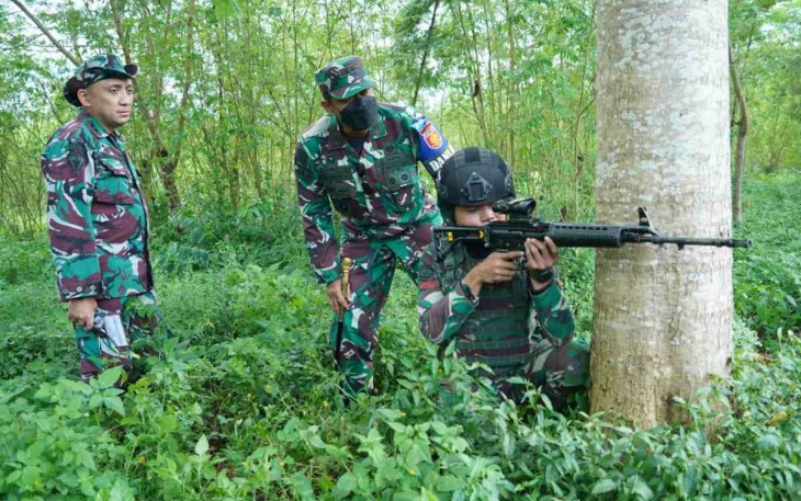 Pangdivif 2 Kostrad Buka Latihan Penyiapan Pratugas Satgas Yonif Raider 514/SY/9/2 Kostrad