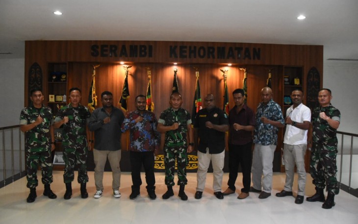 Pangdam XVIII/Kasuari Dukung Karang Taruna Papua Barat Kembangkan SDM Anak Papua