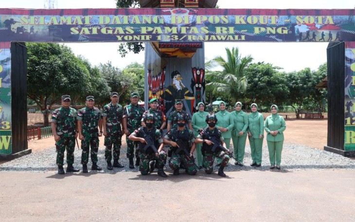 Kunjungi Papua, Kasad Cek Langsung Prajurit Satgas Yonif 123/RW