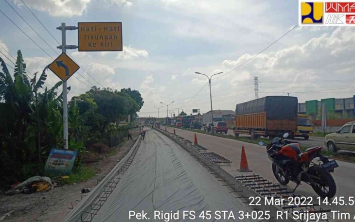 Menteri PUPR Tinjau Preservasi Jalan Lintas Timur Sumatera, Jalur Mudik Palembang - Jambi