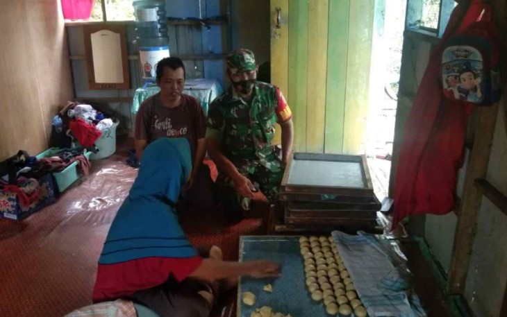 Koramil Tenggarong Dampingi UMKM Unggulan