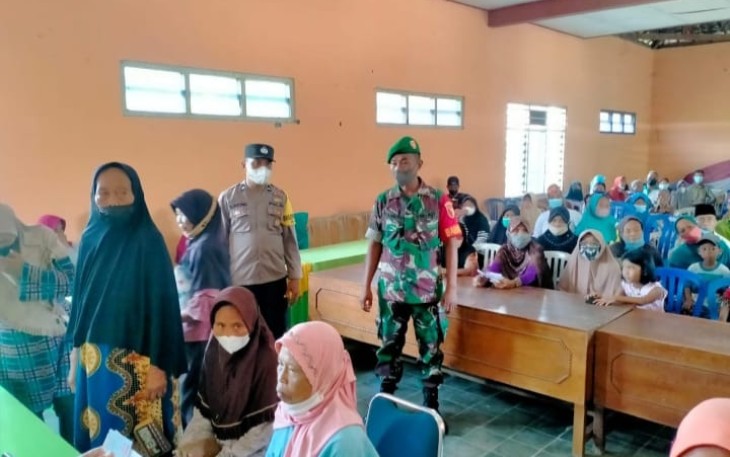  Serma Samino Himbau Warga Patuhi Prokes