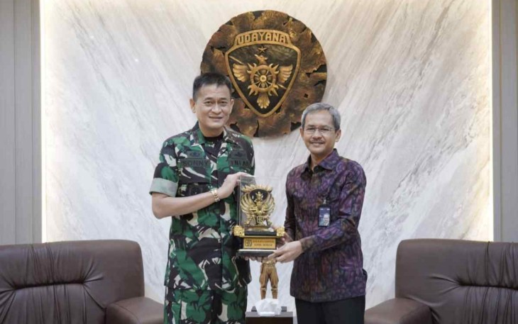 Pangdam IX/Udayana Terima Audiensi BRI Wilayah Denpasar