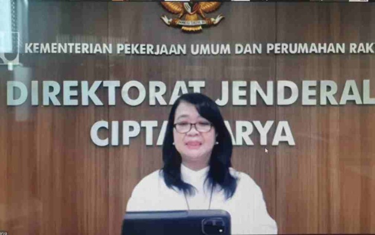 Direktur Jenderal Cipta Karya Diana Kusumastuti