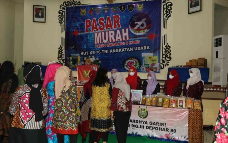 Pasar Murah Lanud Iswahjudi dan Insub 