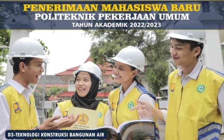 Resmi dibuka penerimaan mahasiswa baru Politeknik PU, Kamis (21/4/22)